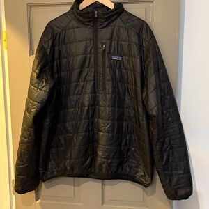 Patagonia Nanopuff Half Zip Jacket Black Men’s XL